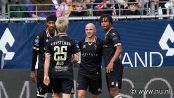 ADO pakt ondanks vroege rode kaart punt bij Telstar, Cambuur wint bij PEC