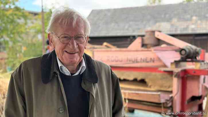 Kees wilde zijn eeuwenoude dorskast bijna opstoken, maar nu draait hij weer
