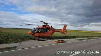 Schwerer Unfall auf St2086 bei Neumarkt-St. Veit – offenbar eine Person eingeklemmt