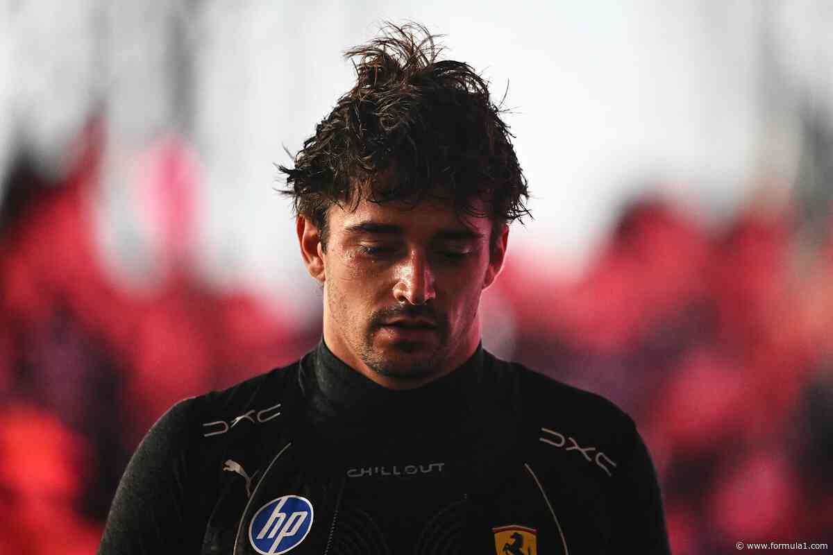 Leclerc ‘gave it all’ to secure P2 in Singapore