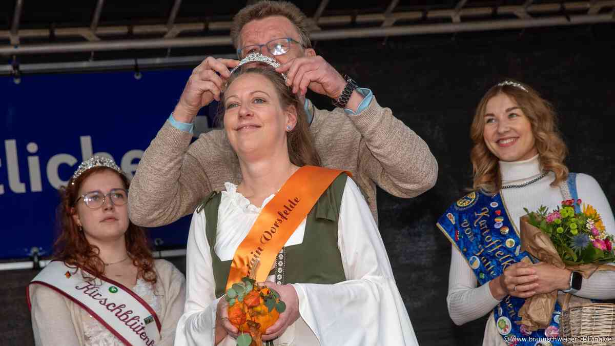 Trotz Wind und Wetter: Die erste Vorsfelder Kürbiskönigin ist gekrönt