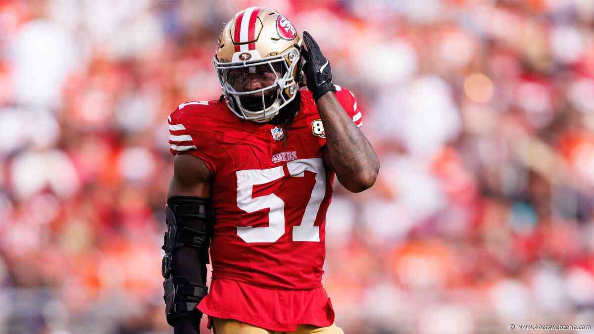 NFL fines 49ers' Dre Greenlaw nearly &dollar;12K for taunting toward Broncos sideline