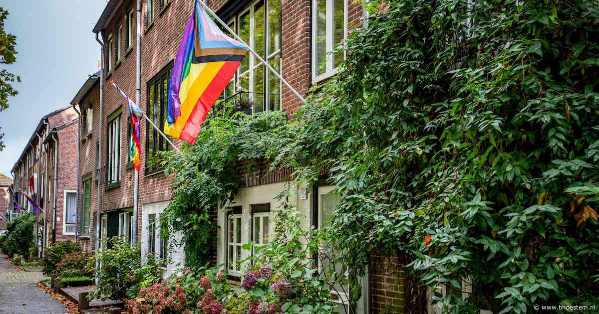 Bredase buurt hangt vol regenboogvlaggen: ‘Je mag zijn wie je bent’