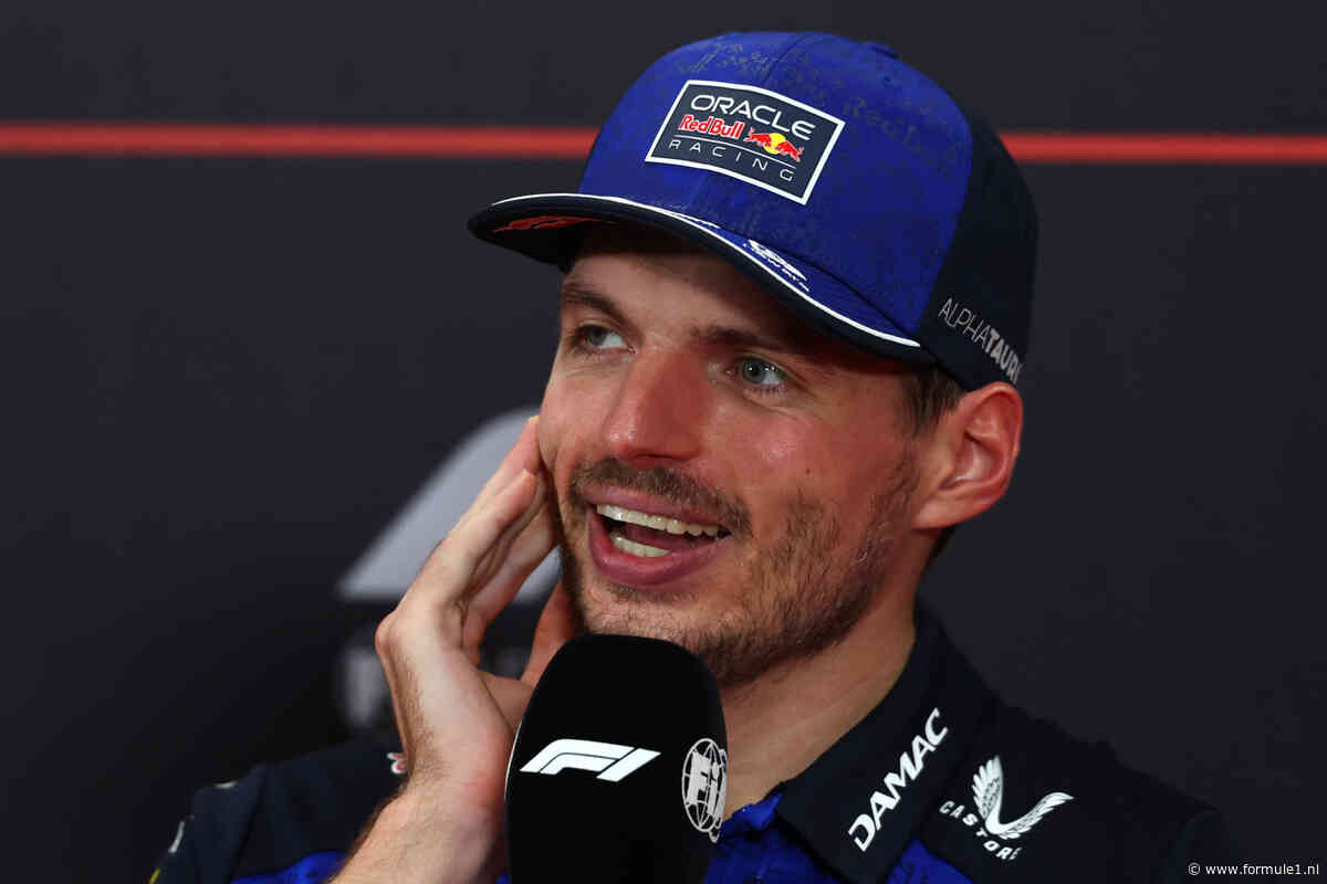 Max Verstappen focust op ‘dagsucces’ in resterende F1-races: ‘Gewoon plezier maken’