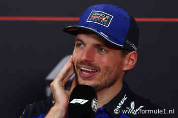 Max Verstappen focust op ‘dagsucces’ in resterende F1-races: ‘Gewoon plezier maken’