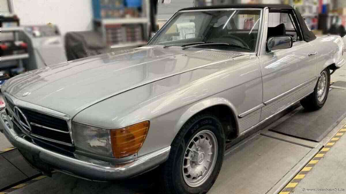 Böses Erwachen für Oldtimer-Besitzer: Legendäres Mercedes-Cabrio in nächtlicher Aktion geklaut