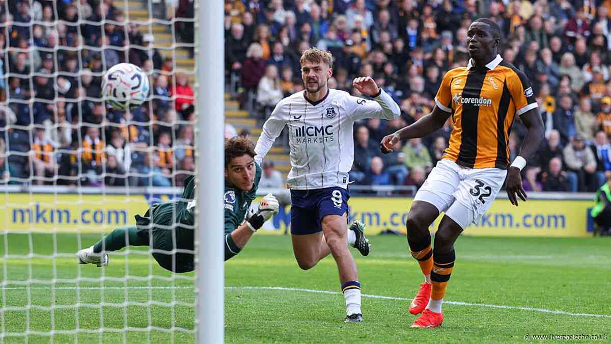 Everton player ratings as one man 8/10 and another suffers 'eventful' afternoon in Hull draw