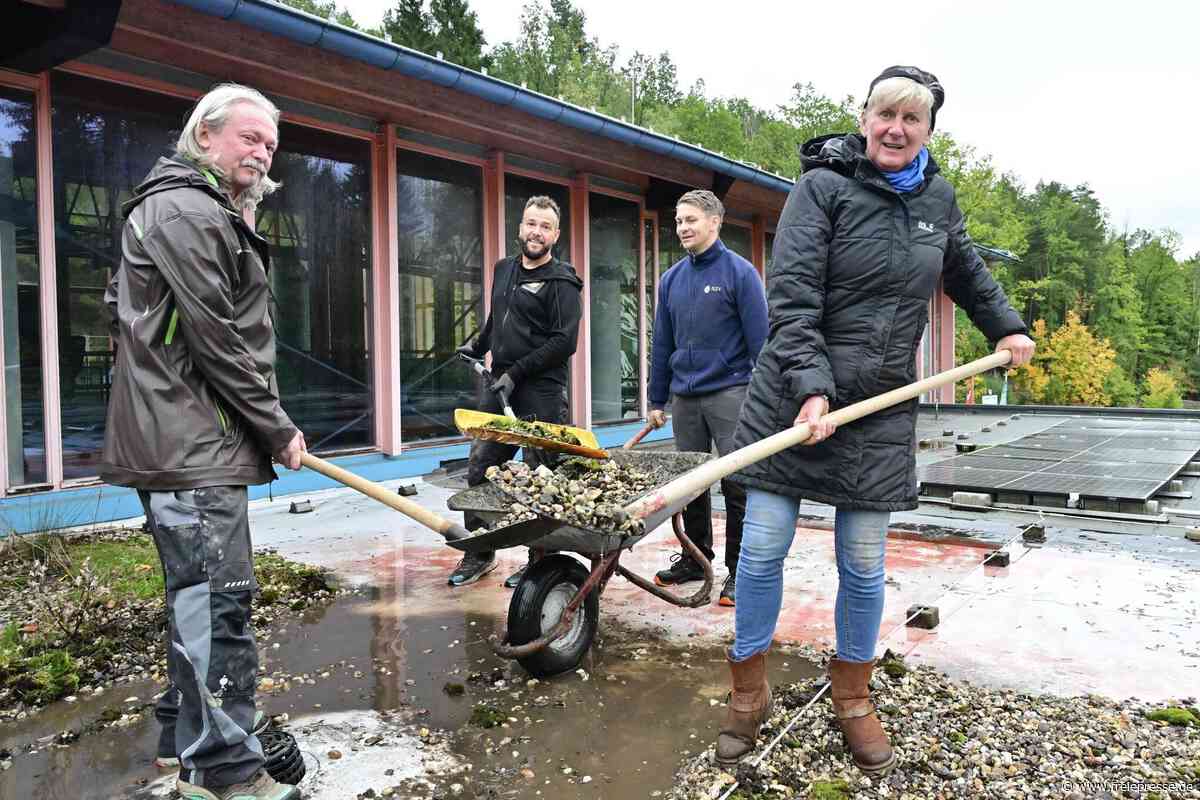 Erzgebirger packen bei Arbeitseinsatz an
