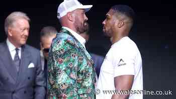 Cardiff hotels charging thousands of pounds a night for Tyson Fury vs Anthony Joshua fight