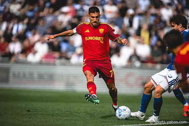 Pellegrini makes 350th appearance for Roma
