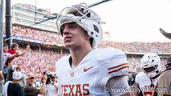 Arch Manning's former Texas roommate mocked for leading Oklahoma celebrations after beating former team