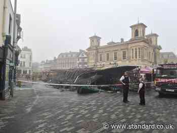 Historic south London market faces nine-day closure for repairs after fire damage
