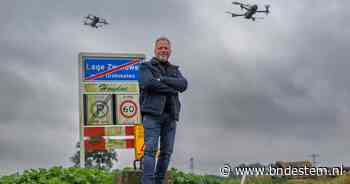 De dronefoto’s van Tony uit Lage Zwaluwe zijn meerdere keren per week op tv te zien: ‘Extreem weer is mijn favoriet’
