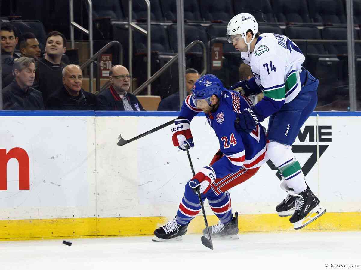 Canucks vs. Rangers Game Day: Let’s all kill a penalty