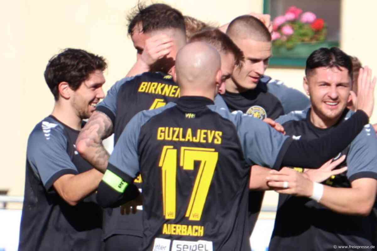 Fußball-Oberliga: VfB Auerbach feiert Auswärtssieg und dreifachen Torschützen