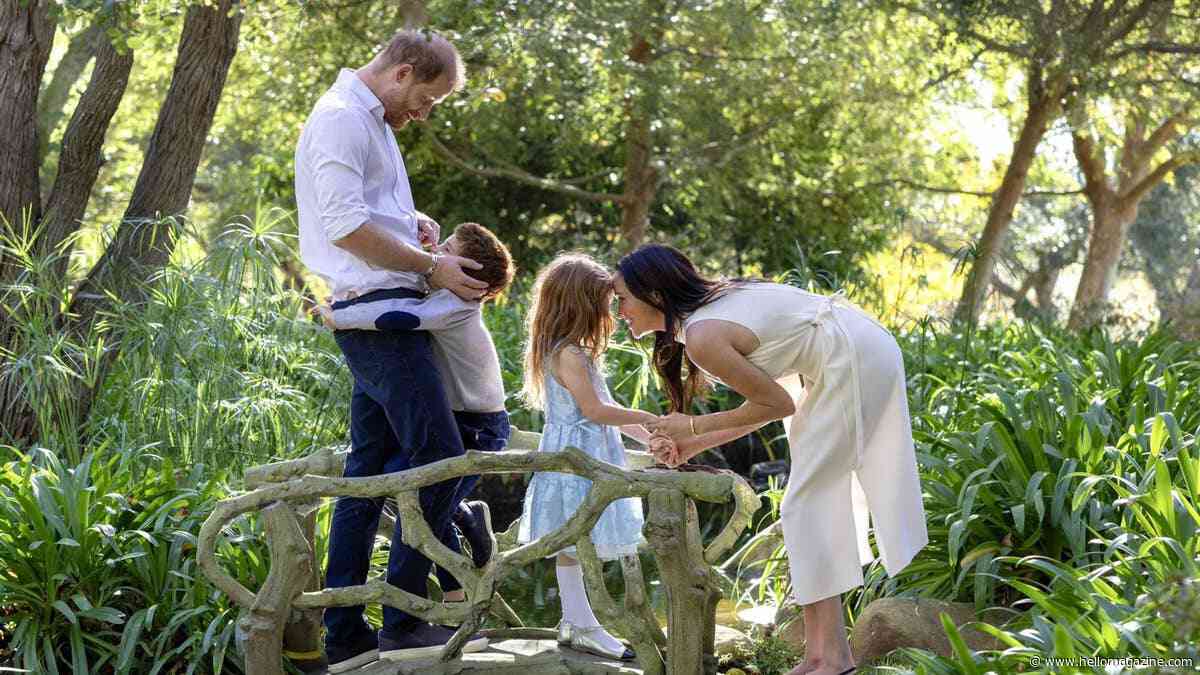 Meghan Markle shares new video of Archie and Lilibet in the UK