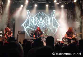 Watch: UNLEASHED Pays Tribute To Late VENOM Frontman CRONOS With 'Countess Bathory' Cover In Athens
