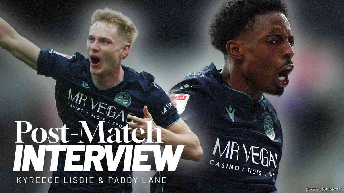 REACTION | Kyreece Lisbie & Paddy Lane