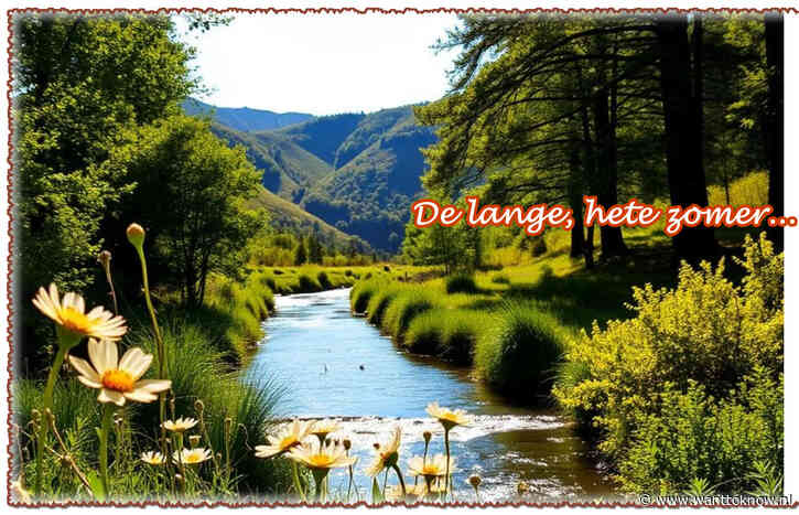 De lange, hete zomer…