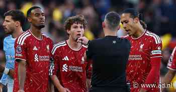 Dubbele dreun Liverpool: Manchester City slaat twee keer toe na rode kaart Gravenberch