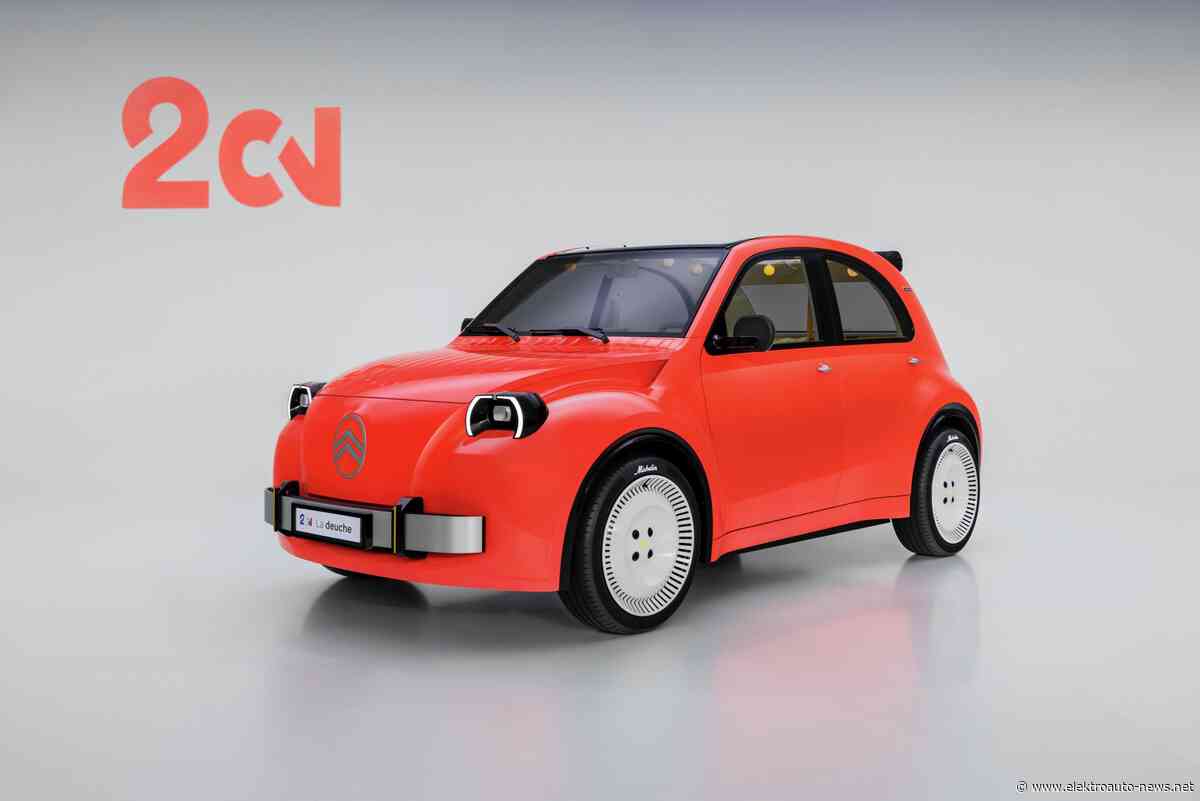 Citroën 2CV Concept: Neue Ente als E-Auto für 15.000 Euro
