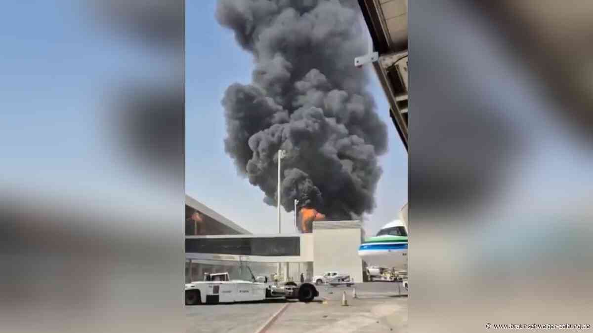 Neue Attacke auf Flughafen in Riad – Ministerin Katherina Reiche gestrandet