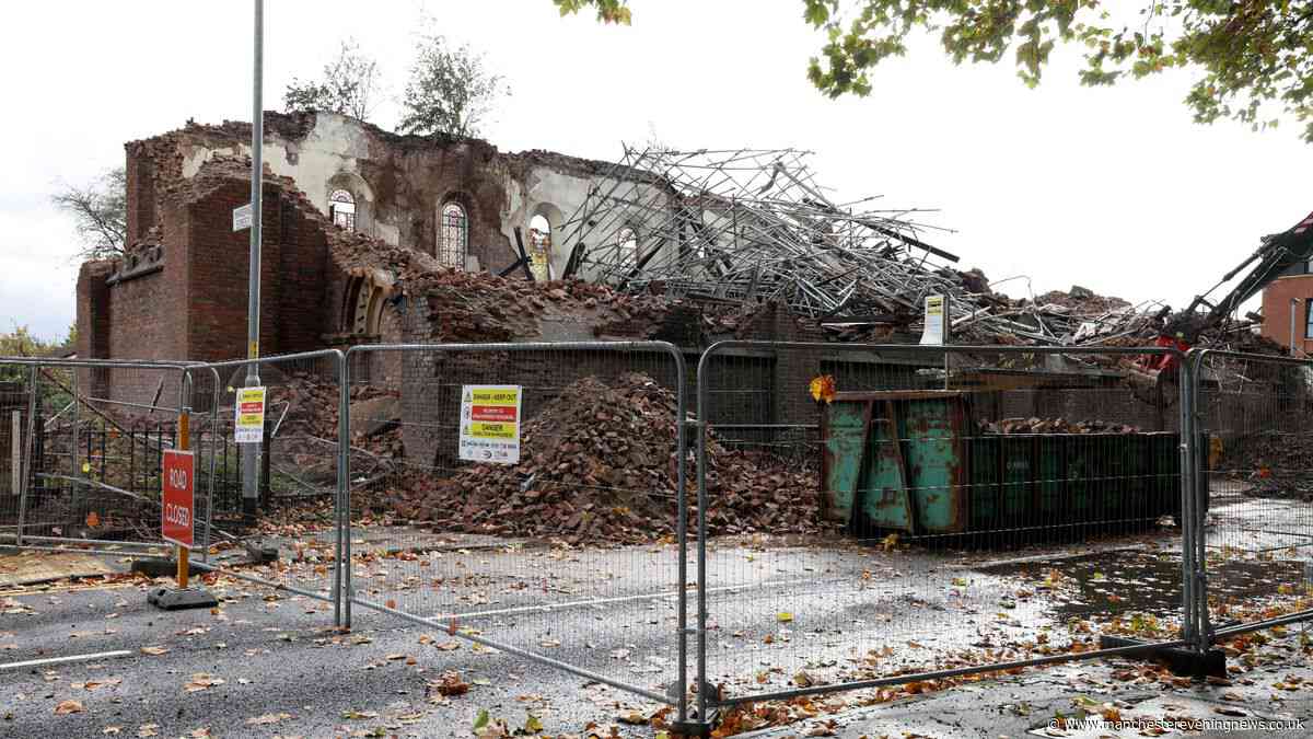 An 180-year old church has disappeared overnight, and people are angry