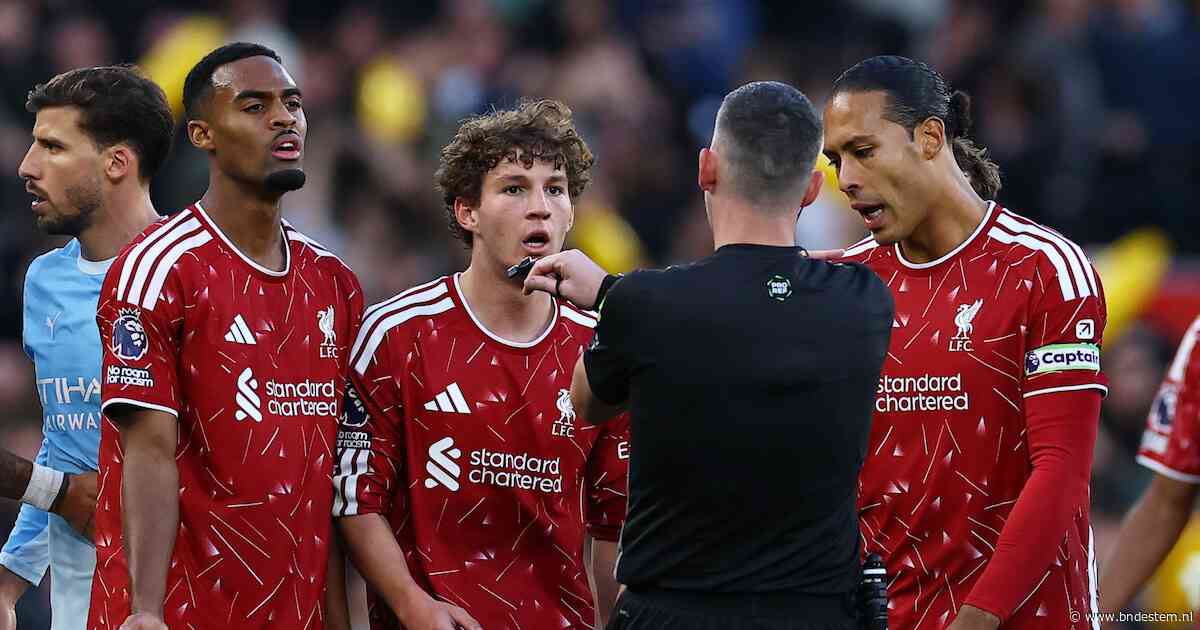 LIVE Premier League | Dubbele dreun Liverpool: Manchester City slaat twee keer toe na rode kaart Gravenberch