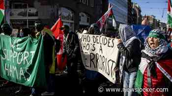 Pro-Palestijnse betoging op de Dam: ’Fuck you Netanyahul’