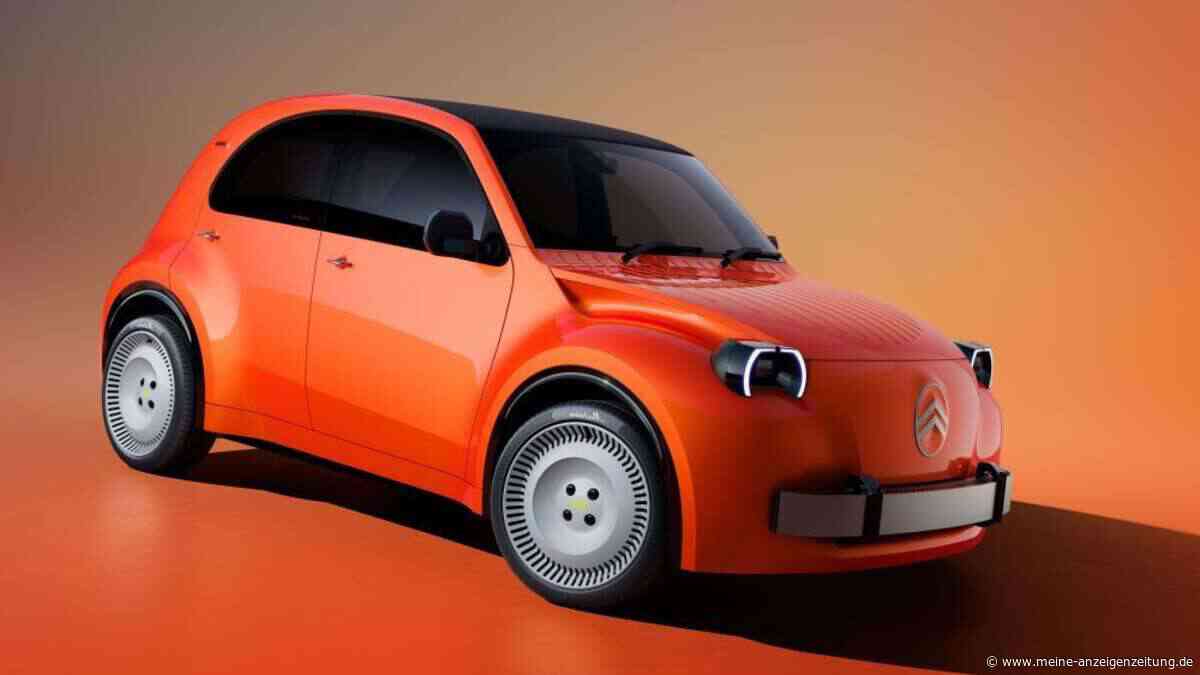 Retro-Charmeur mit Rolldach – Citroën 2CV Concept