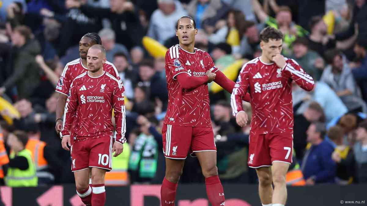 Liverpool na rood Gravenberch pijnlijk onderuit in beladen kraker tegen City