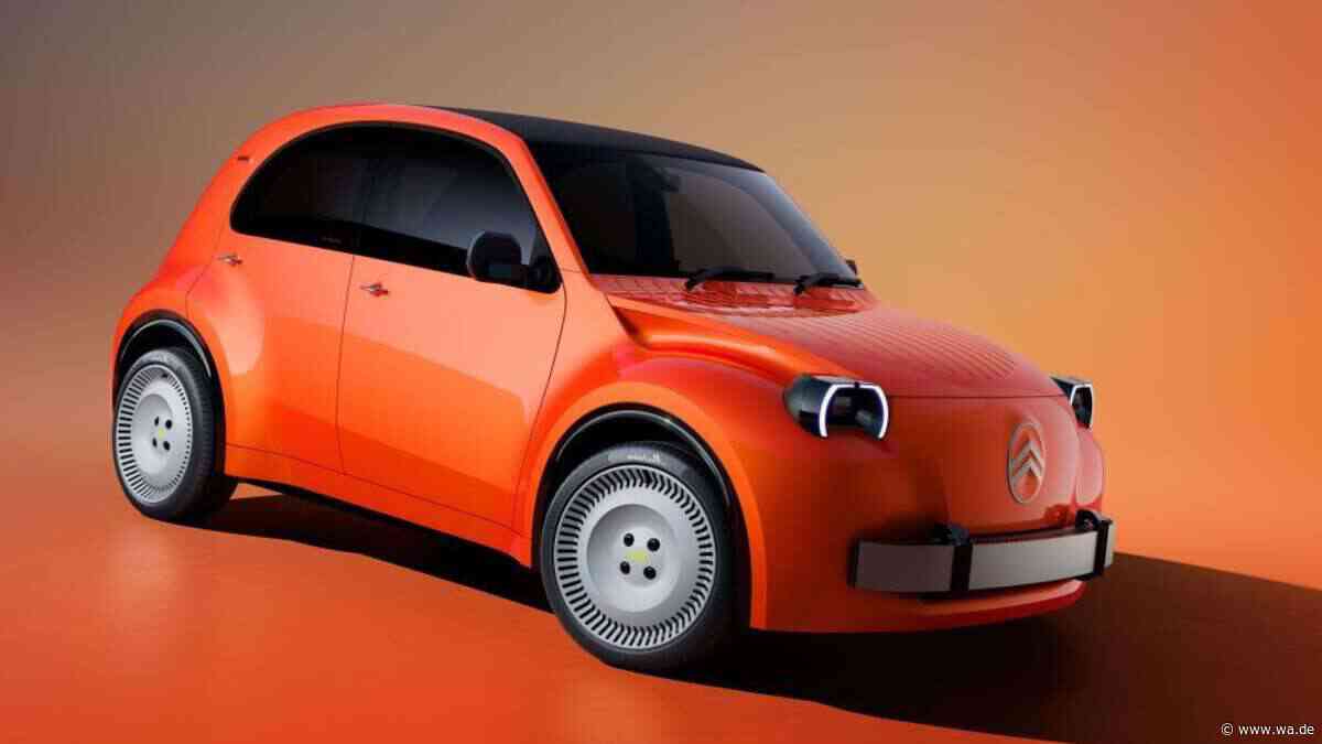 Retro-Charmeur mit Rolldach – Citroën 2CV Concept