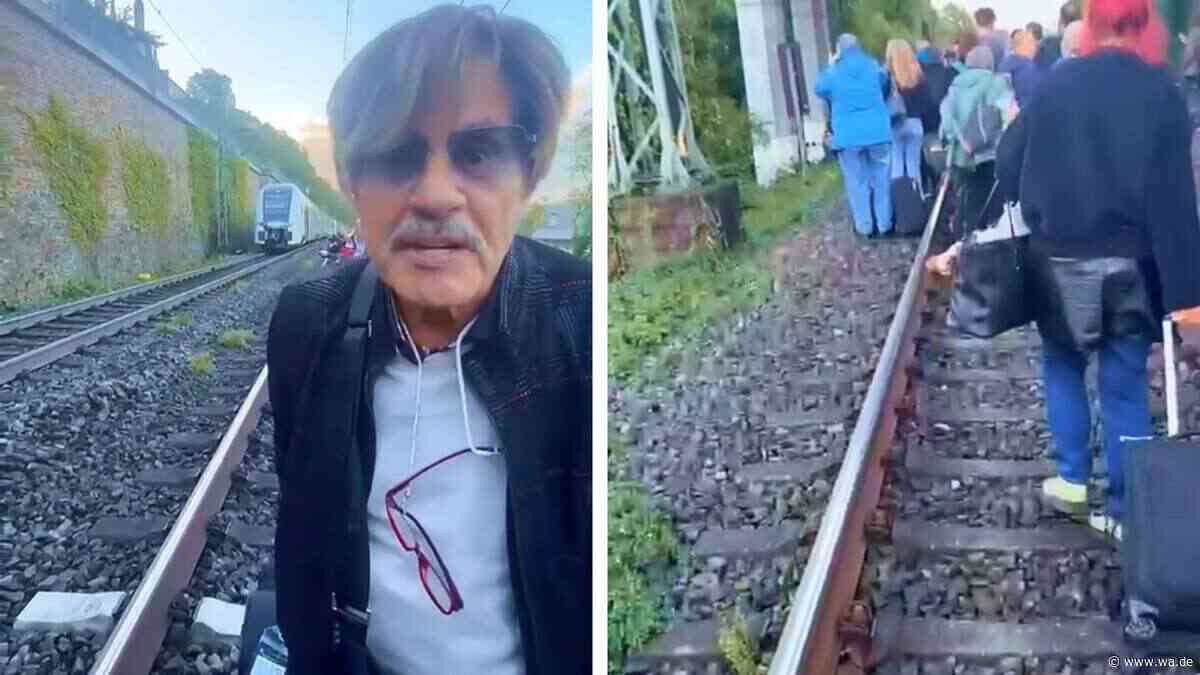 TV-Star erlebt drastische Bahn-Odyssee – und richtet eine Bitte an seinen Promi-Kollegen