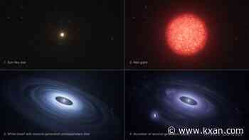 Astronomers discover second-generation planet made by dying star