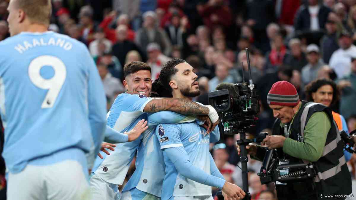 Liverpool vs. Man City LIVE: Premier League updates as City run rampant against 10-man Liverpool