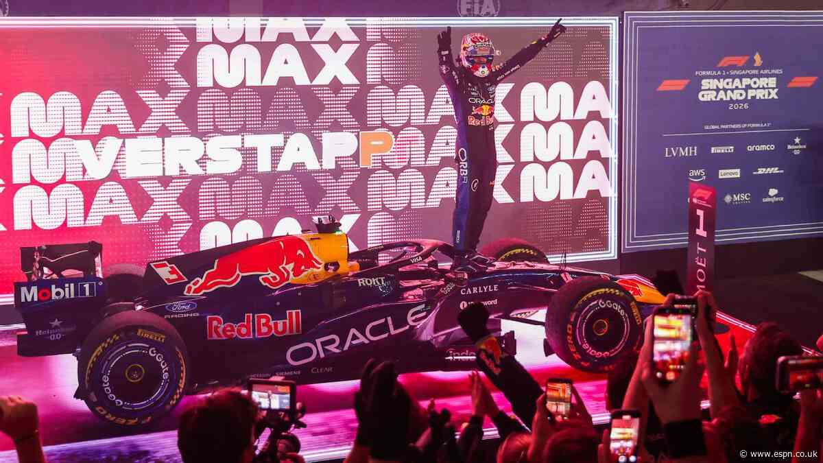 'Chucky' Verstappen is back. Luckily for Antonelli and Mercedes, it's too late