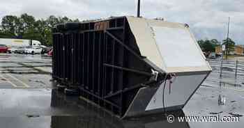 Photos: Storms in NC cause crashes, damage, possible tornadoes