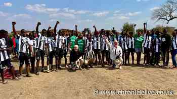 Newcastle man's plea for help to continue supporting football teams and schools in Zambia