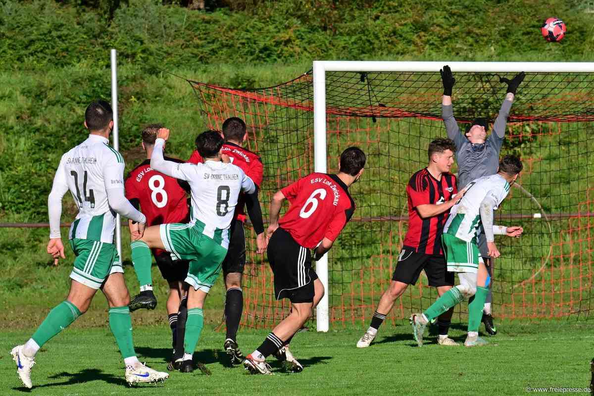 Fußball-Landesklasse: ESV Lok Zwickau bekommt im Spitzenspiel gegen Talheim auf die Mütze