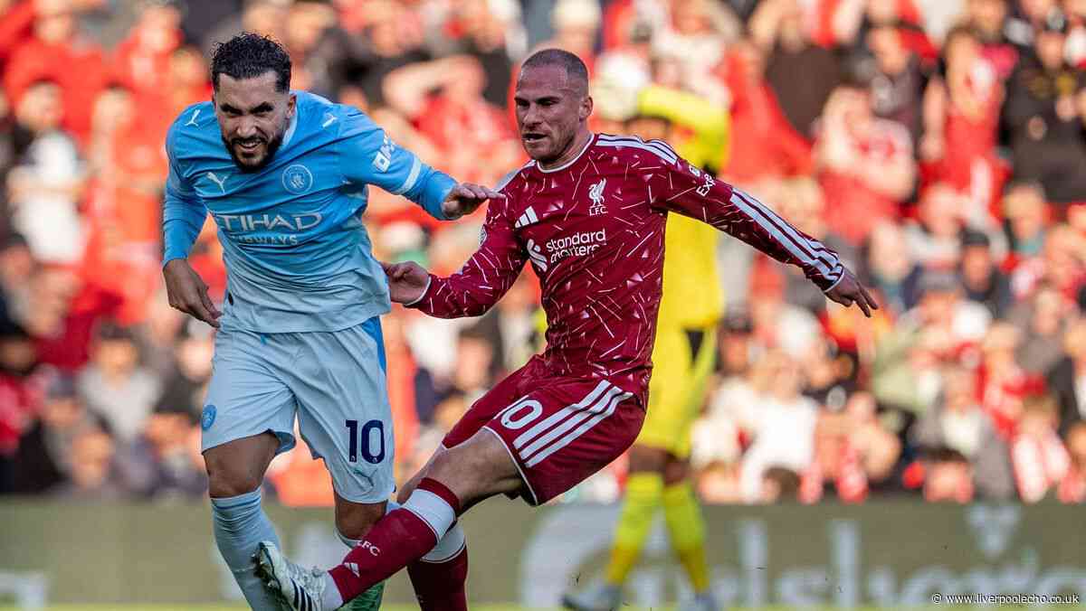 Frustrated Jamie Carragher takes swipe at Liverpool star after incident with Rayan Cherki