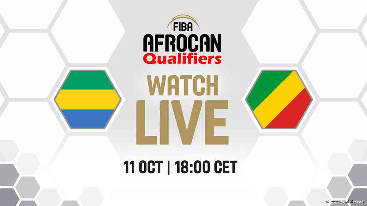 Gabon v Congo | Full Basketball Game | FIBA AfroCan Qualifiers 2027 | Group Phase