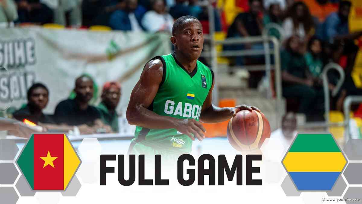 Cameroon v Gabon | Full Basketball Game | FIBA AfroCan Qualifiers 2027 | Group Phase
