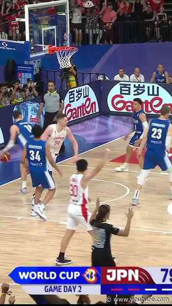 Does size matter? Not when you're Yuki Kawamura 🪄 #FIBAWC