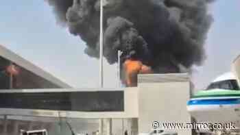 Saudi Arabia's Riyadh airport attacked for second time in 24 hours as UK issues travel warning