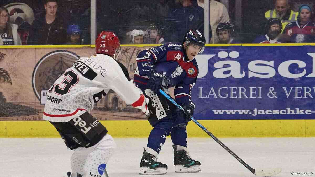 Mit Torwartwechsel und ohne Strafzeit: Hammer Eisbären gewinnen bei den Black Dragons Erfurt