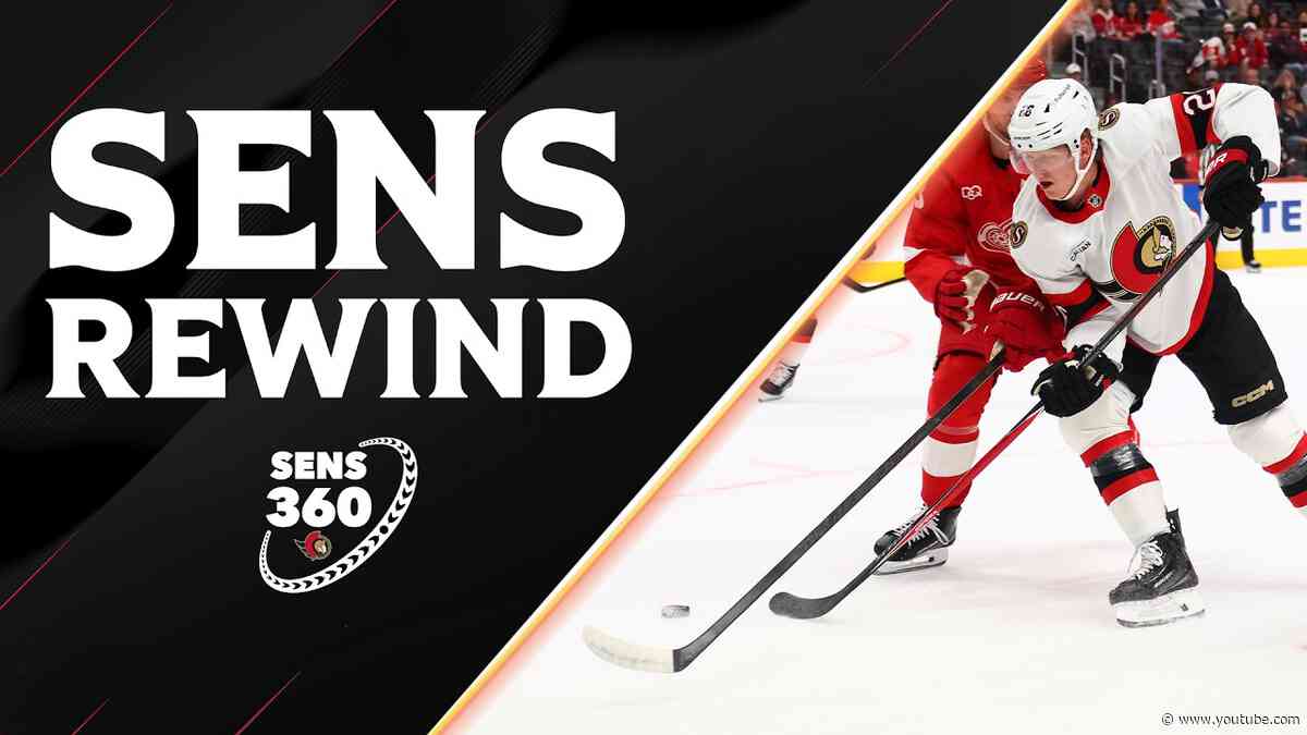 Sens Unable to Claw Back, Fall 5-3 in Detroit