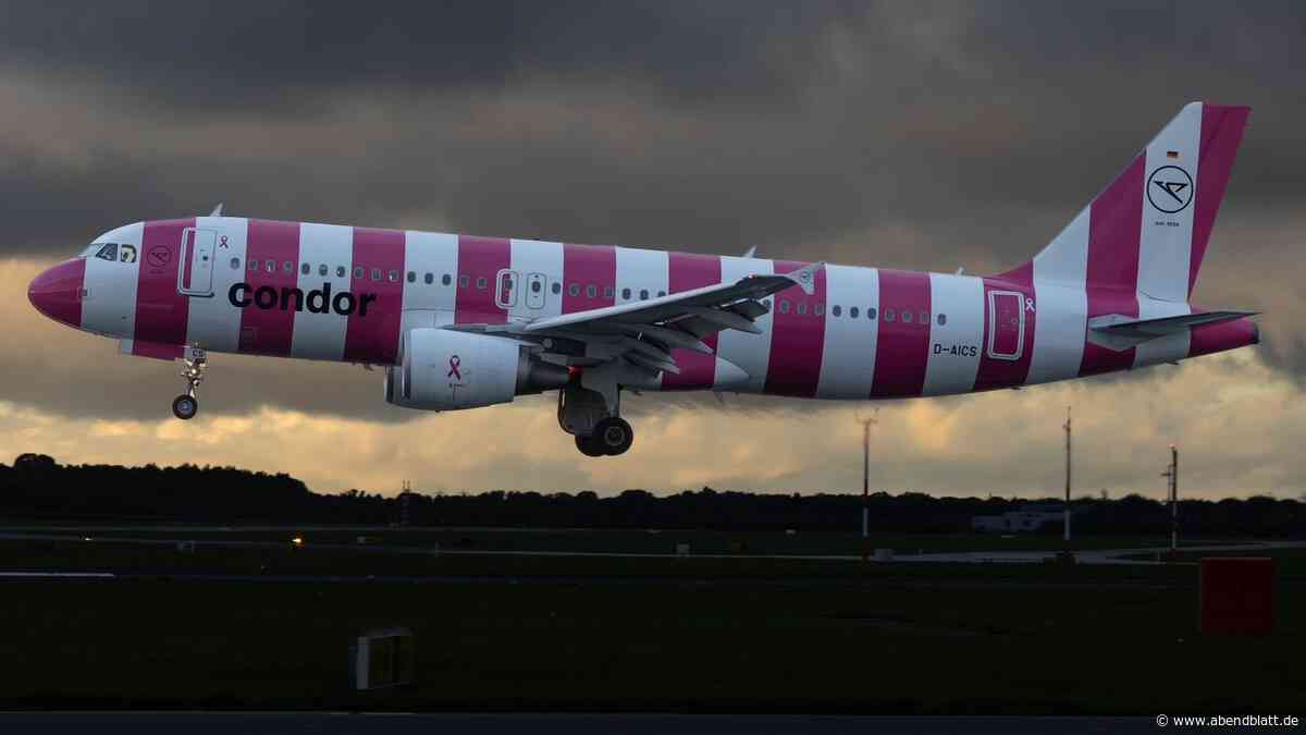 Technischer Fehler: Condor-Airbus muss kurz nach Start nach Hamburg zurückkehren