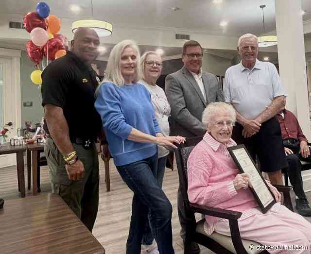 Jean Rogers celebrates 100th birthday