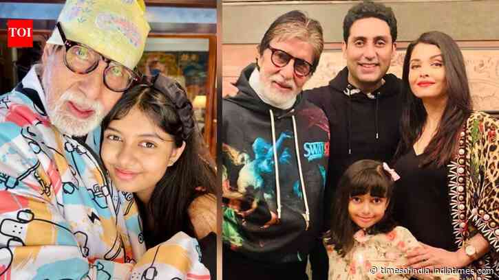 Aishwarya wishes Big B on 84th b'day by dropping unseen PIC with Aaradhya