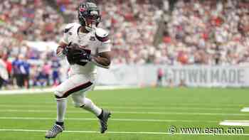 Texans RB Montgomery suffers groin injury, exits vs. Titans